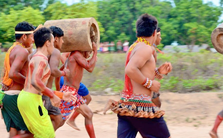 Os Jogos Krahô já são considerados como o maior encontro esportivo, cultural e tradicional indígena realizado no Tocantins - Foto: Flávio Cavaleira/Governo do Tocantins