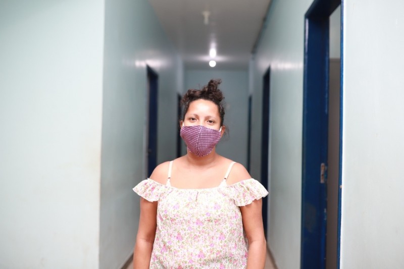  Maria da Paz de Moraes, agricultora, 32 anos. (Foto: Ruy Barros)
