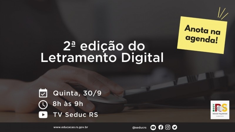 Treinamento será transmitido às terças e quintas até dezembro de 2021 / Arte: Luciana Marques