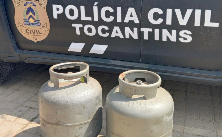 Homem é suspeito de furtar dois botijões de gás em Babaçulândia - Foto: Governo do Tocantins