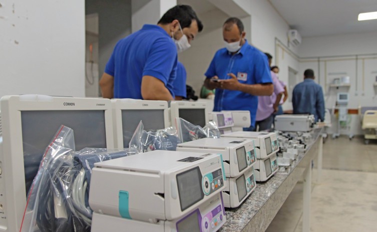 Leitos de UTI de Porto Nacional recebem equipamentos de volta - Foto: Inacio Neto/Governo do Tocantins
