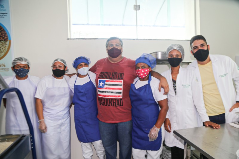Restaurante Popular de Rosário vai servir refeições de R$ 3,00 e R$ 1,00 (Foto: Handson Chagas)