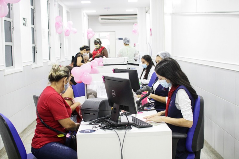 Pacientes realizam exames pré-operatórios na nova edição do Mais Cirurgias (Foto: Laécio Fontenele)