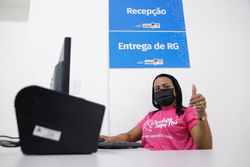 Nova unidade do Viva/Procon em Rosário (Foto: Léo Silva)