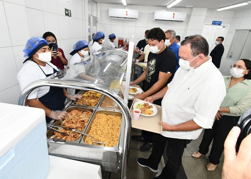 Restaurante da Educação oferece refeições de qualidade. (Fotos: Lauro Vasconcelos)