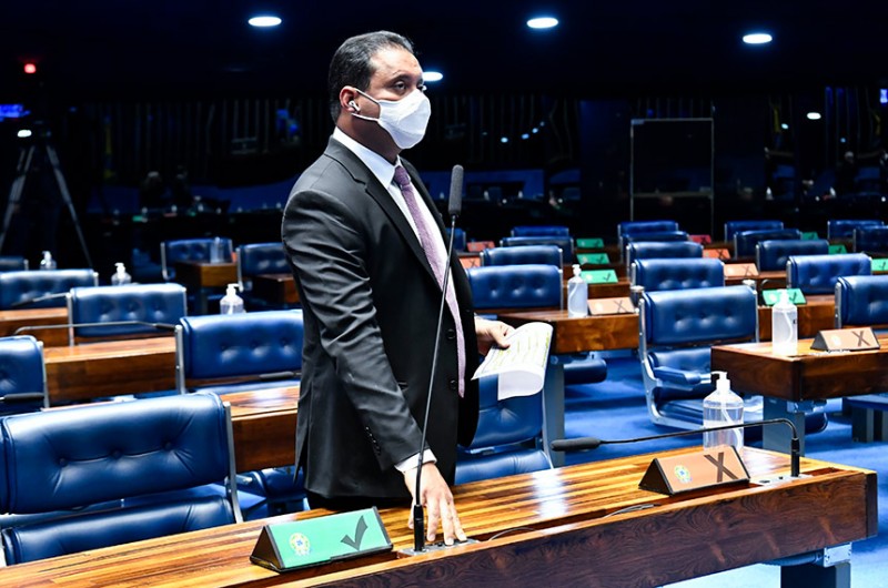 O adiamento foi solicitado pelo relator do projeto, senador Weverton (PDT-MA) - Waldemir Barreto/Agência Senado