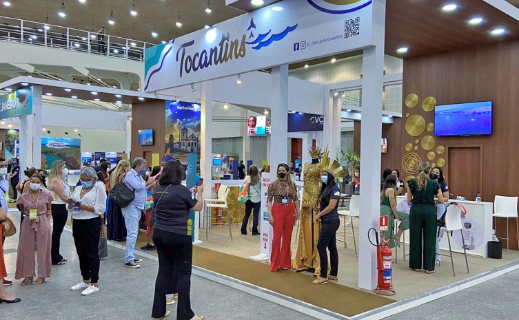 Visitantes descobrem encantos do Tocantins durante maior evento de turismo do Brasil - Foto: Henrique Lopes/Governo do Tocantins