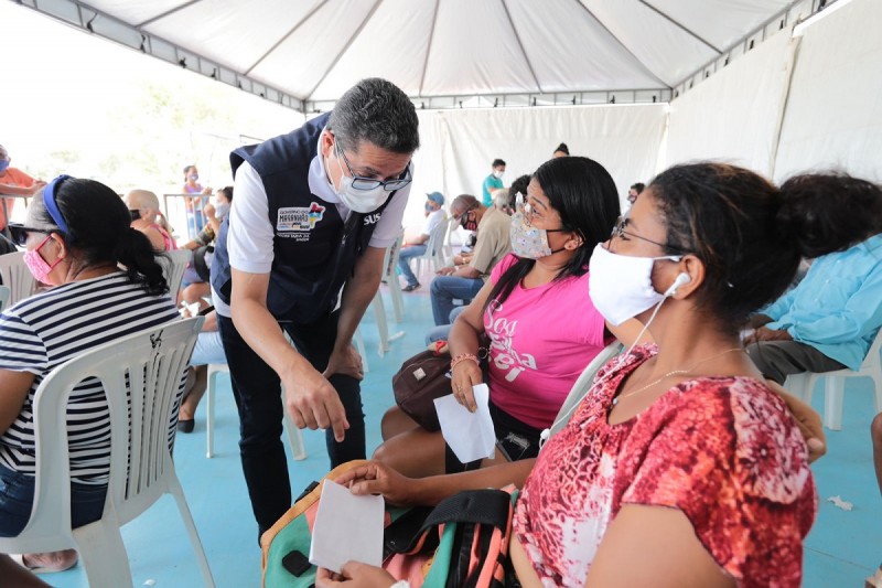 <em>Secretário Carlos Lula acompanhou a ação realizada no Parque João Paulo II, no Anel Viário (Foto: Rogério Sousa)</em>