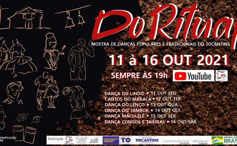 Projeto apresenta danças tradicionais de grupos de diversas regiões do Tocantins - Foto: Divulgação