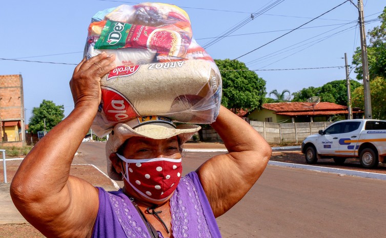 Ação ocorre em parceria com os Cras, Associações e entidades religiosas - Foto: Carlessandro Souza/Governo do Tocantins