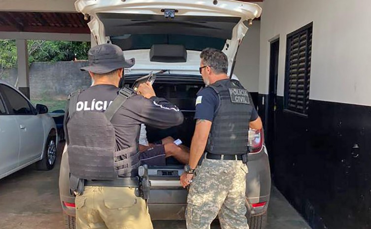 Homem foi preso após investigações da Polícia Civil de Esperantina - Foto: SSP/Governo do Tocantins