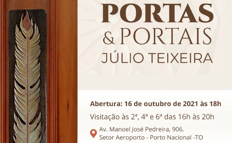 Exposição reúne obras de Júlio Teixeira de artes ao longo de 30 anos - Foto: Divulgação