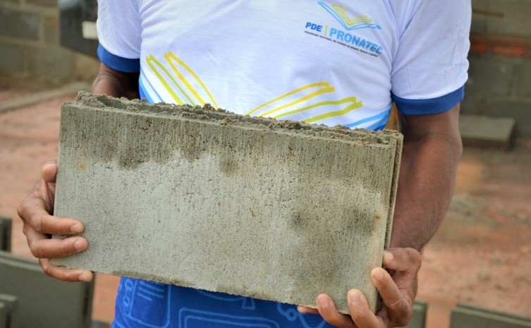 Durante o evento foi inaugurada a fábrica de artefatos de concretos para profissionalização dos custodiados - Foto: Marcos Miranda/Governo do Tocantins