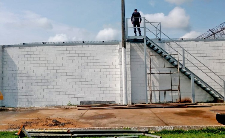 Obras foram realizadas com mão de obra carcerária - Foto: Seciju/Governo do Tocantins