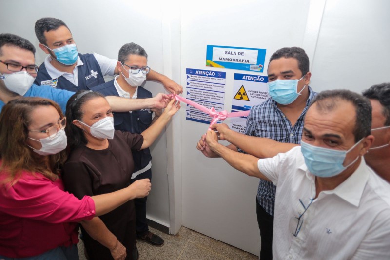 Unidade ganhou novo aparelho para realização do exame de mamografia (Fotos: Rogério Sousa)