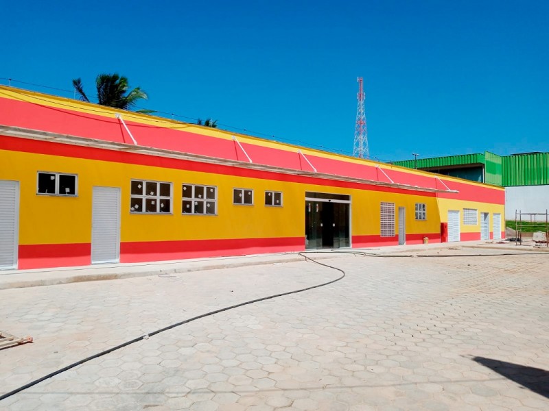 <em>Reforma da Unidade Mista do Maiobão está sendo finalizada (Foto: Divulgação)</em>