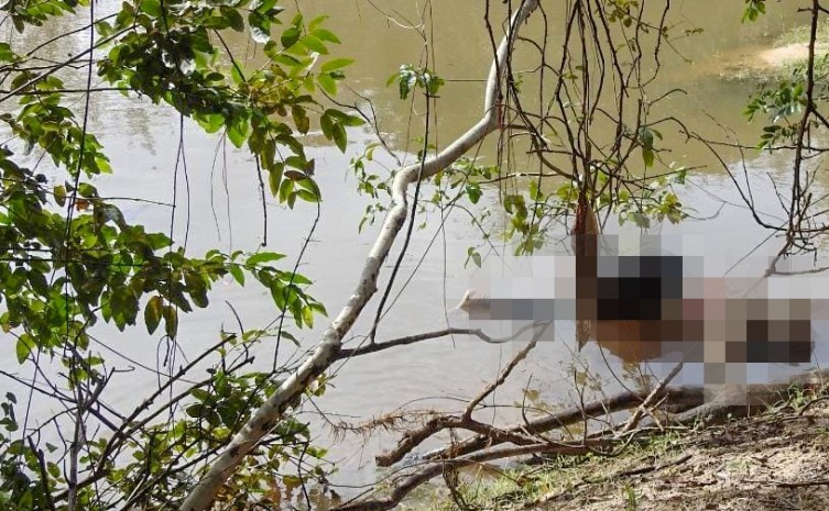 Corpo de mulher foi recuperado pelos bombeiros militares na zona rural de Gurupi - Foto: Corpo de Bombeiros/Governo do Tocantins
