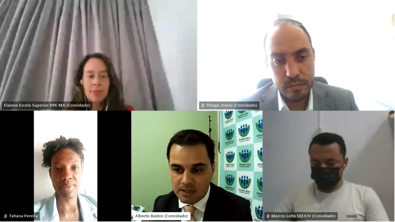 Curso Online de Liderança Juvenil, oferecido pela Seejuv em parceria com a Defensoria Pública do Estado do Maranhão. (Foto: Divulgação)