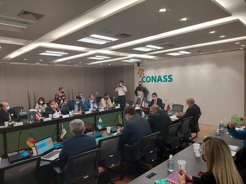 <em>Alerta foi feito em Brasília durante reunião com representantes de 21 estados (Foto: Divulgação/Conass)</em>