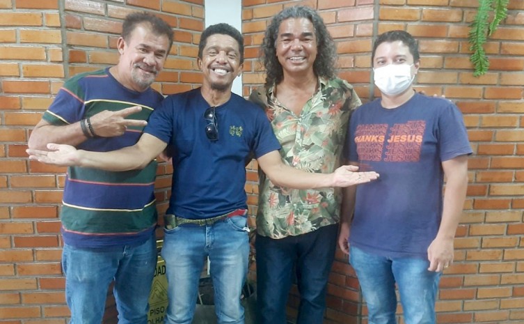 Artistas Bolo, Chokolate, Dorivã e Paulo Ricardo - Foto: Divulgação