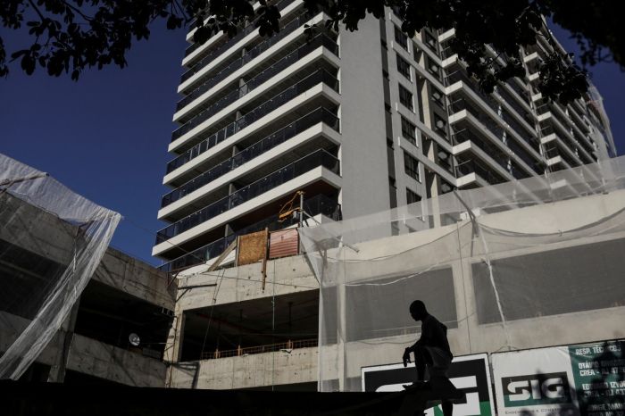 Obras, construção, construção civil, materiais de construção, imóveis - (Foto: 27/11/2020. REUTERS/Pilar Olivares)