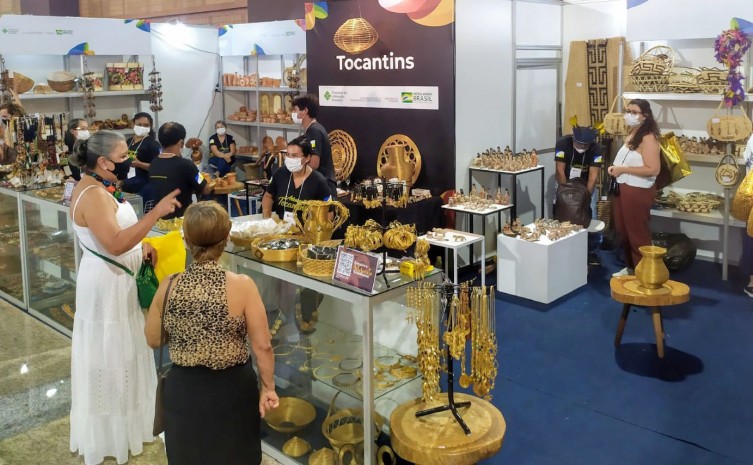 Vendas do Salão do Artesanato vão beneficiar mais de mil artesãos, direta e indiretamente - Foto: Seleucia Fontes/Governo do Tocantins