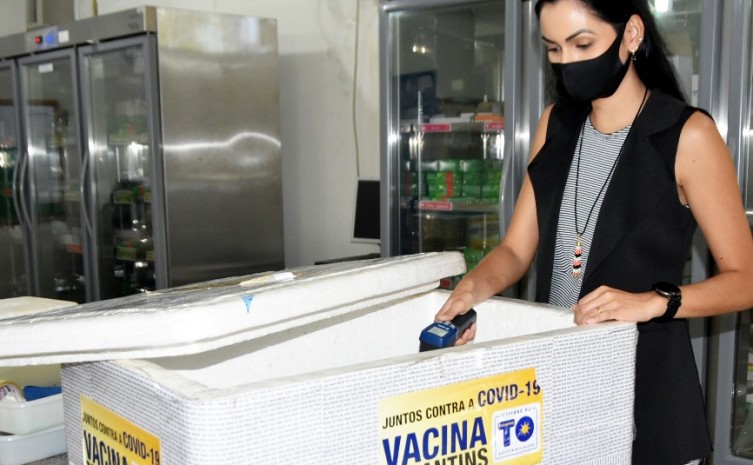 Tocantins deve receber mais 52 mil doses de vacinas - Foto: Mariana Ferreira/Governo do Tocantins