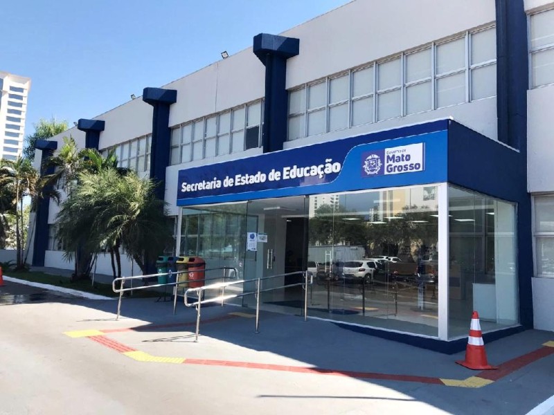 Fachada Seduc - Foto por: Seduc-MT