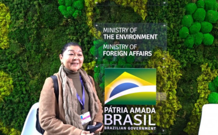 Secretária de Meio Ambiente e Recursos Hídricos, Miyuki Hyashida, integra equipe que permanece até esta quarta-feira, 10, em Glasgow - Foto: Governo do Tocantins