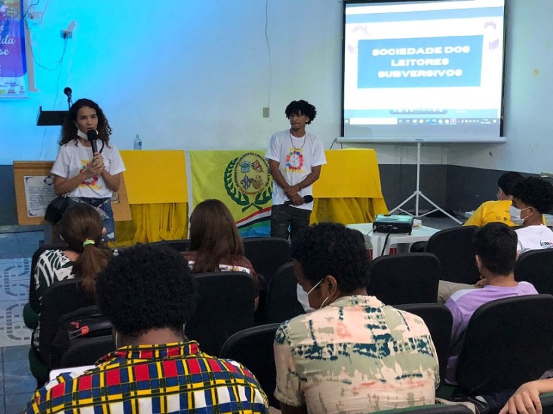 Projeto Geleitura realiza atividades com estudantes em Itapecuru. (Foto: Divulgação)