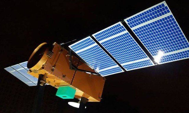 Projeção do satélite Amazônia 1 - (Foto: Divulgação/INPE)