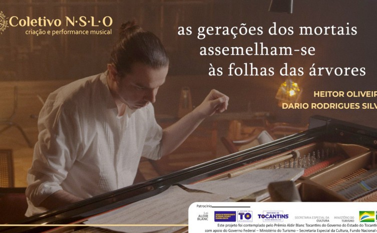 Projeto é fruto de uma colaboração entre o pianista Dario Rodrigues Silva de Caçapava - SP e o compositor Heitor Oliveira de Palmas - TO - Foto: Divulgação