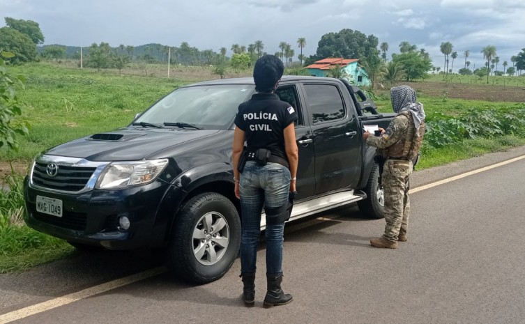 Blitz são realizadas em várias cidades no interior do Tocantins - Foto: SSP/Governo do Tocantins