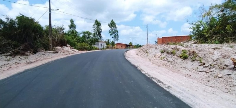 Pavimentação da estrada vai incrementar o turismo (Foto: Divulgação) 
