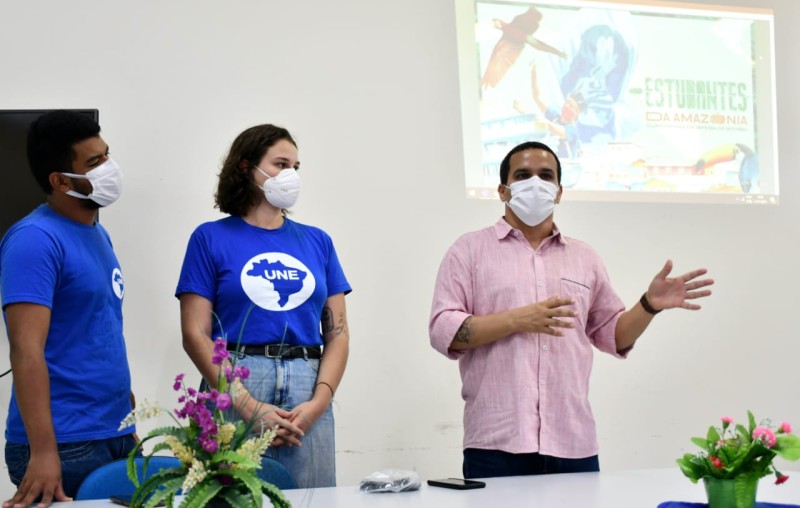 <em>Seduc sedia reunião de apresentação do 1º Encontro de Estudantes da Amazônia (Foto: Lauro Vasconcelos)</em>