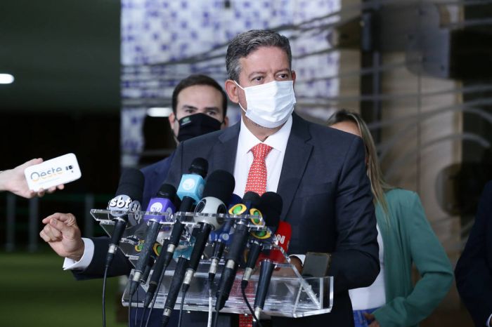 Lira tentará acalmar governadores em almoço - (Foto: Najara Araújo/Câmara dos Deputados - 25.02.2021)