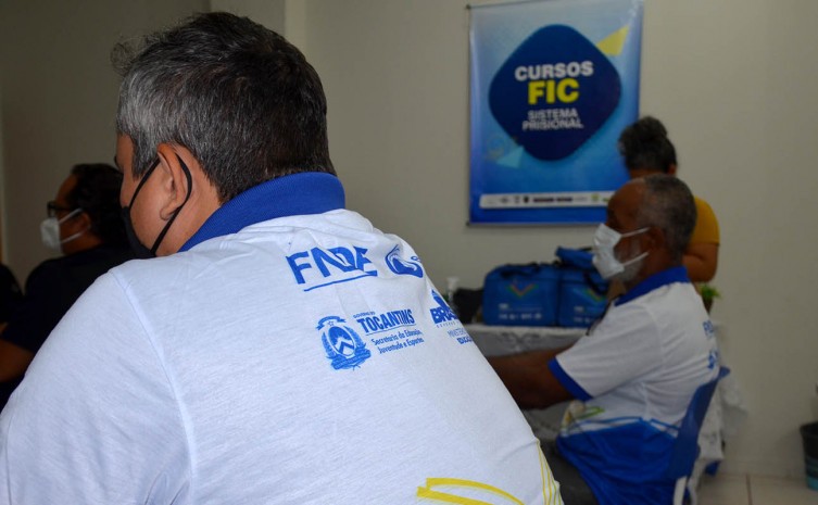 A qualificação é voltada para pessoas com escolaridade mínima e que se encontram em situação de vulnerabilidade social - Foto: Márcia Rosa/Governo do Tocantins