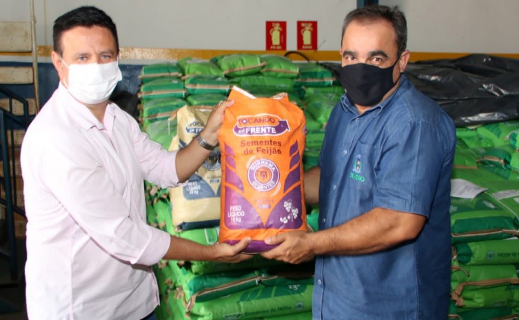Dos 139 municípios do Estado, 92 já assinaram o termo recebimento das sementes - Foto: Agricultura/Governo do Tocantins