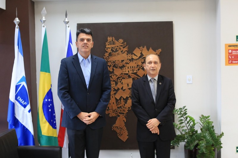 Ted Lago e Lourival Serejo: entendimento para acordo de cooperação (Foto: Divulgação)