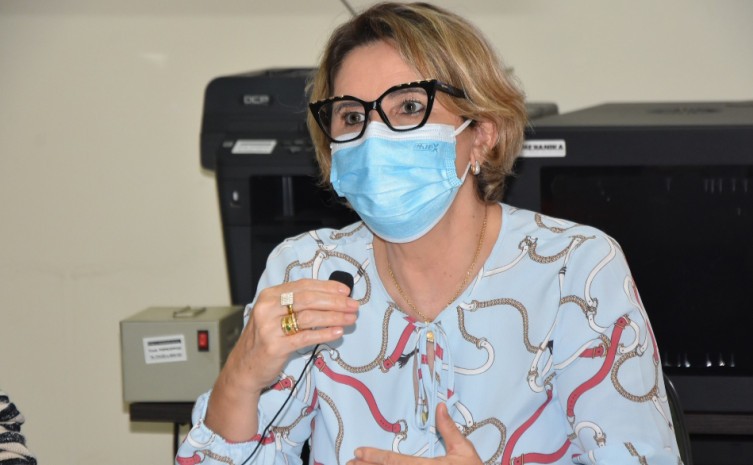 Perciliana Bezerra chama atenção de todos os gestores e a população para o controle vetorial - Foto: Mariana Ferreira/Governo do Tocantins