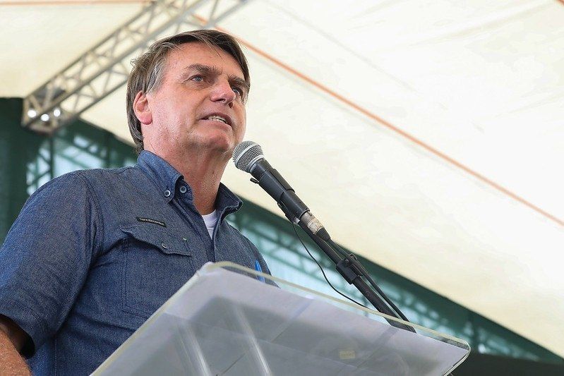 O presidente Jair Bolsonaro, crítico de medidas restritivas - (Foto: José Dias/PR-26/02/2021)