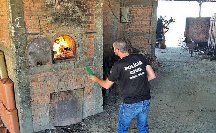 Quase 10kg de drogas foram destruídos - Foto: SSP/Governo do Tocantins