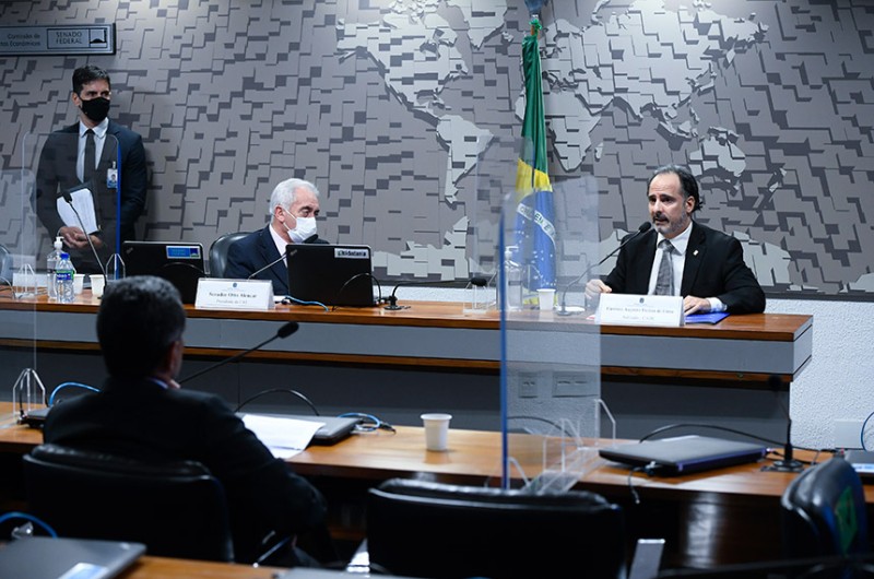 Lima disse que o papel do Cade tem que ser o de viabilizar o negócio econômico, o crescimento econômico com o foco no consumidor - Marcos Oliveira/Agência Senado