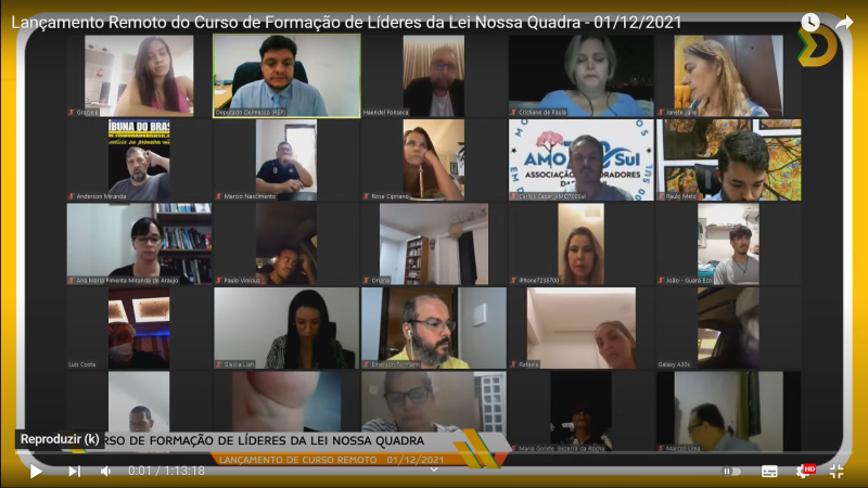 Foto: Reprodução/TV Câmara Distrital