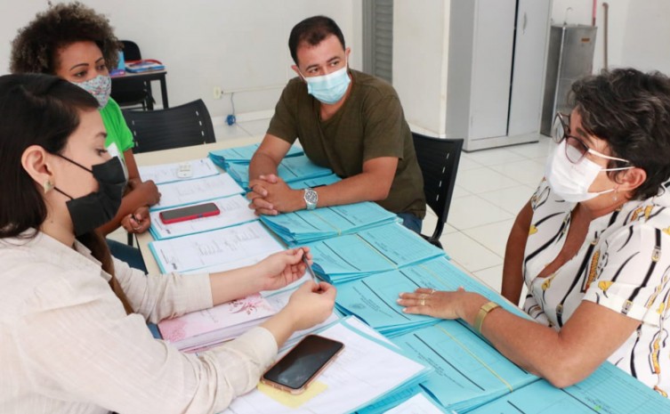 Reunião com equipe do Cras de Ipueiras - Foto: Carlessandro Souza/Governo do Tocantins