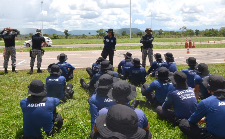 Curso de Escolta Tática tem objetivo de garantir a segurança de servidores e adolescentes - Foto: Vitória Soares/Governo do Tocantins