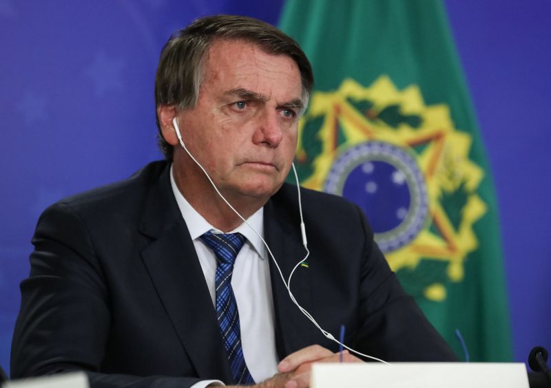 Bolsonaro também disse não acreditar que povo brasileiro elegeria Lula - (Foto: Marcos Corrêa/PR - 08.03.2021)