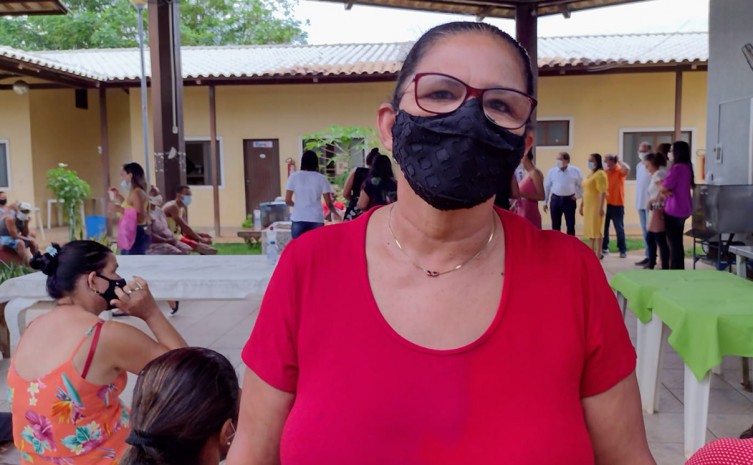 Telma Laurindo está hospedada na Casa de Apoio - Foto: Leandro Paiva/Governo do Tocantins