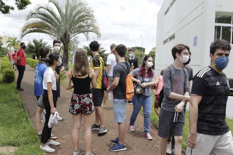 Unicamp: cai o número de estudantes autodeclarados pretos, pardos e indígenas - (Foto: Leandro Ferreira/Fotoarena/Estadão Conteúdo – 06.01.2021)