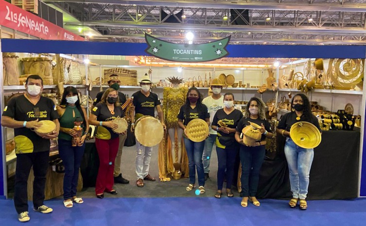 Artesanato com capim dourado é um dos mais procurados - Foto: Adetuc/Governo do Tocantins